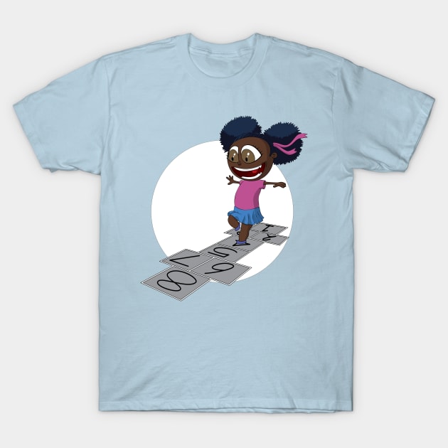 Hopscotch of Chalkyness T-Shirt by Joshessel